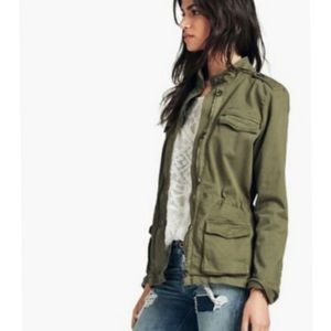 Lucky Brand Green Utility Jacket Sz 